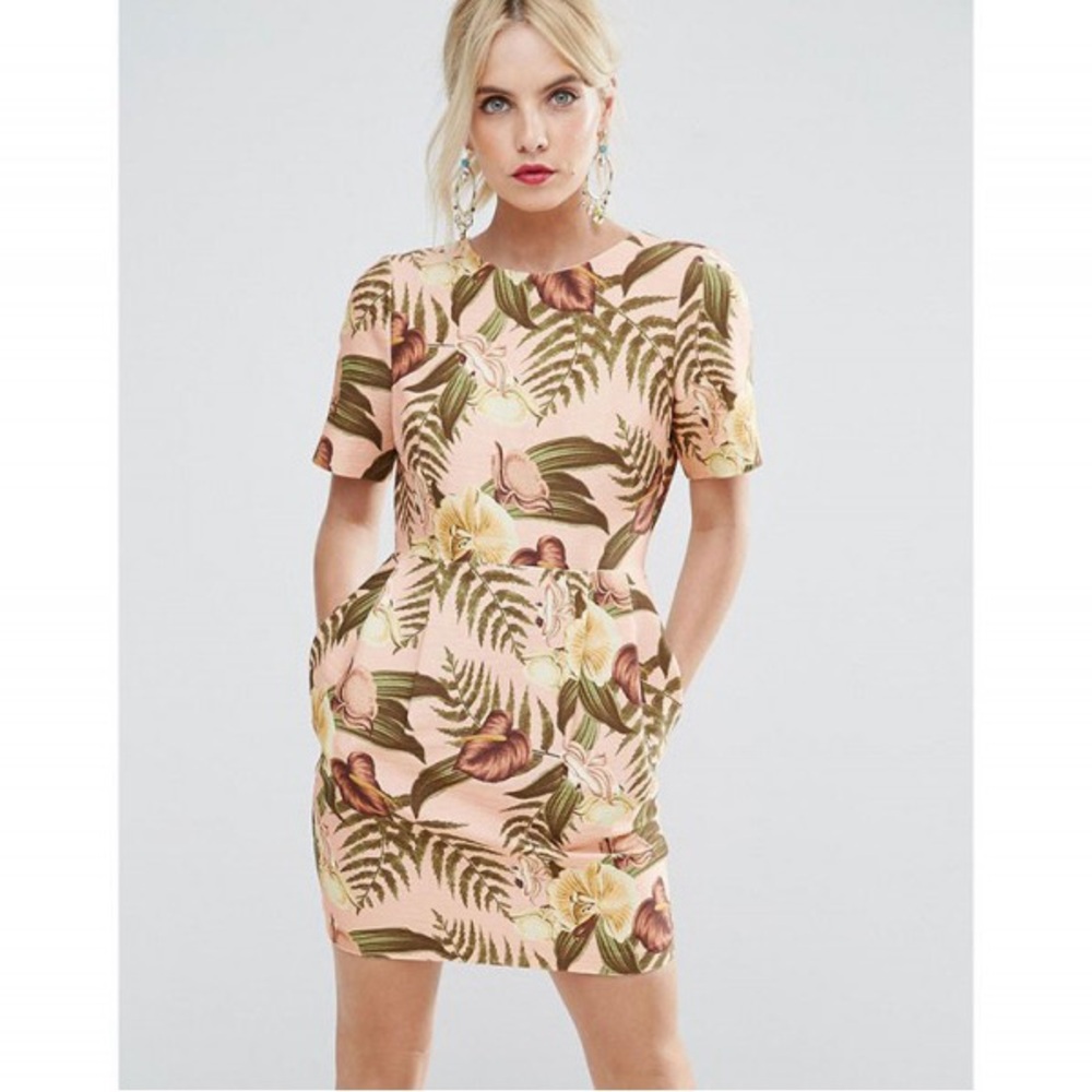 NWT ASOS Tropical Dress